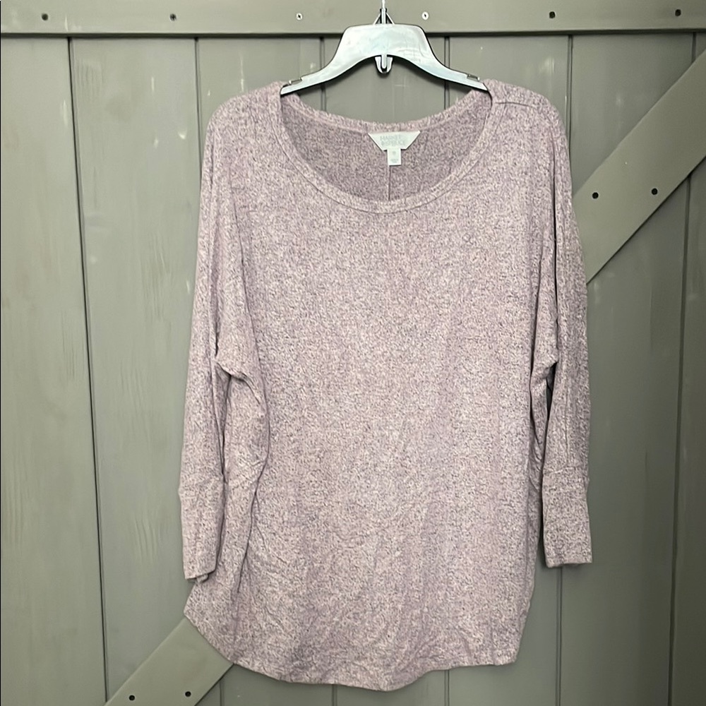 Cozy Lavender Knit Sweater